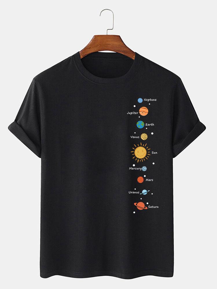 Planet Print T-Shirt