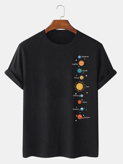 Planet Print T-Shirt