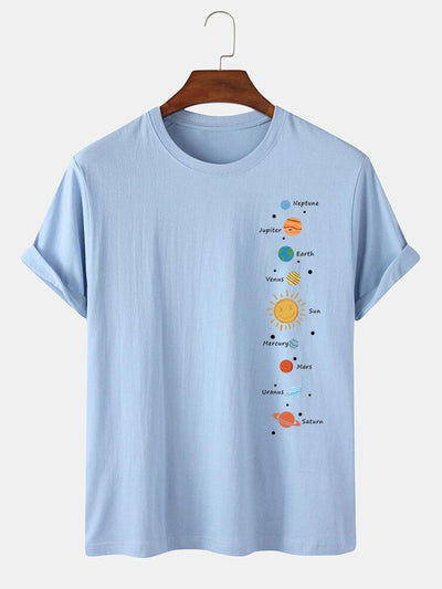 Planet Print T-Shirt