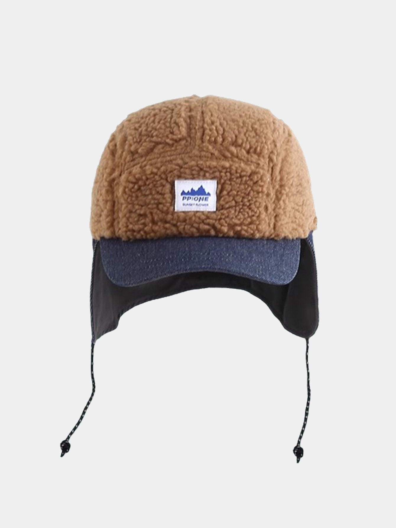 Earflaps Plush Baseball Cap