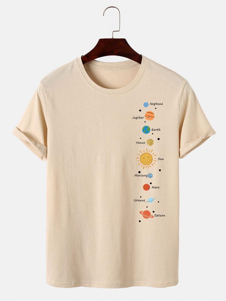 Planet Print T-Shirt