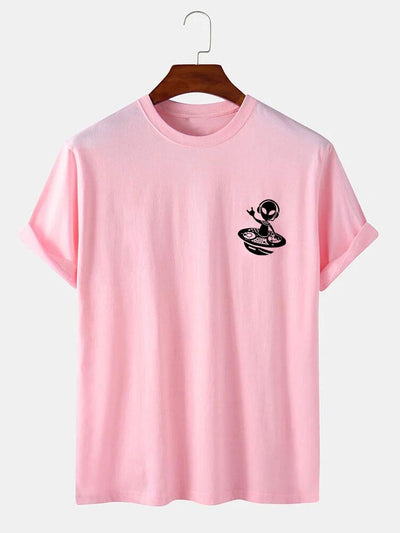 Alien Print T-Shirt