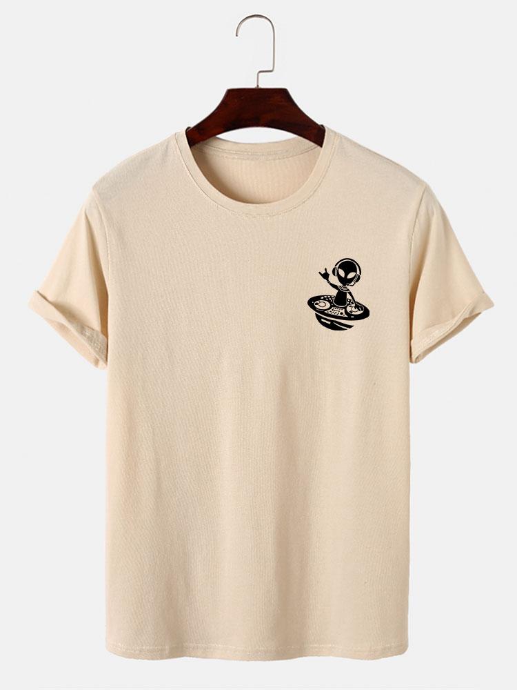 Alien Print T-Shirt