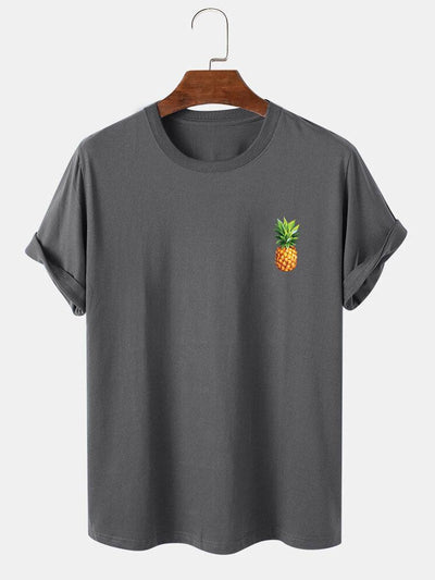 Pineapple Print T-Shirt