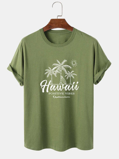 Hawaii Print T-Shirt