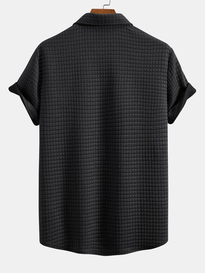 Short Sleeve Waffle Shirt