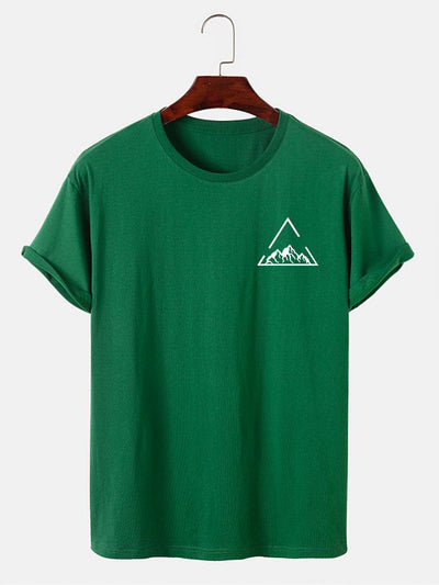 Mountain Graphic Print T-Shirt