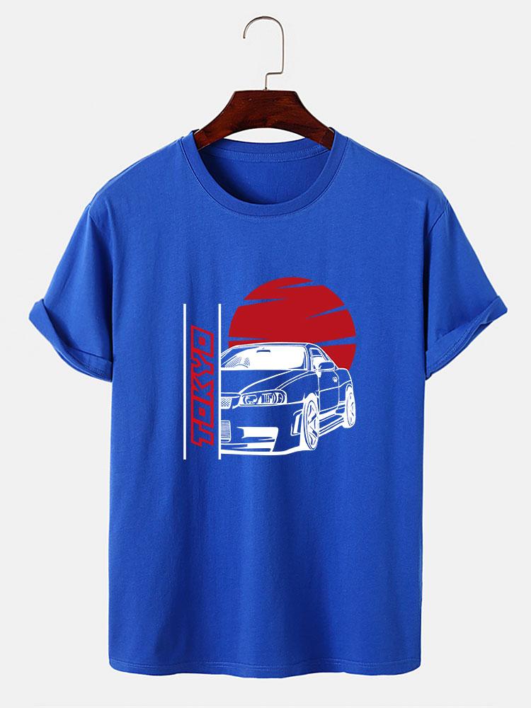 Tokyo Car Print T-Shirt