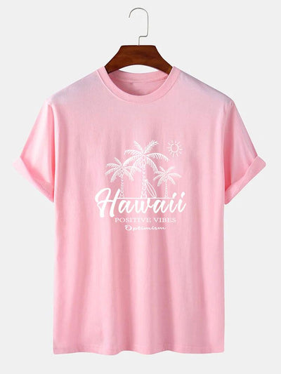 Hawaii Print T-Shirt