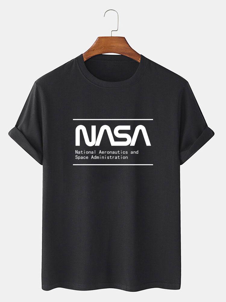 NASA Letters Print T-Shirt