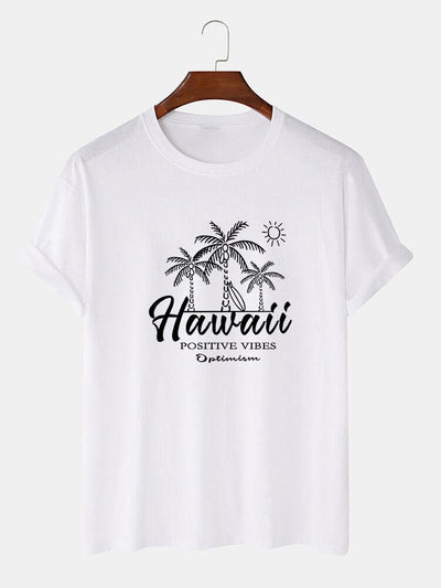 Hawaii Print T-Shirt
