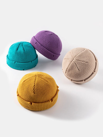 Hip Hop Worn Brimless Knitted Hat