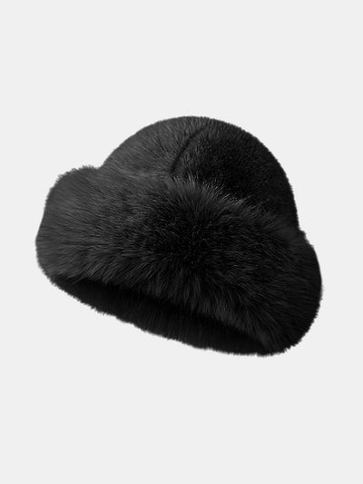 Warm Soft Plush Bucket Hat