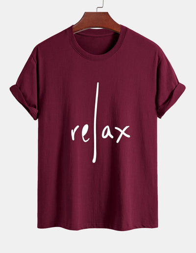 Regular Fit Relax Print Cotton T-Shirt