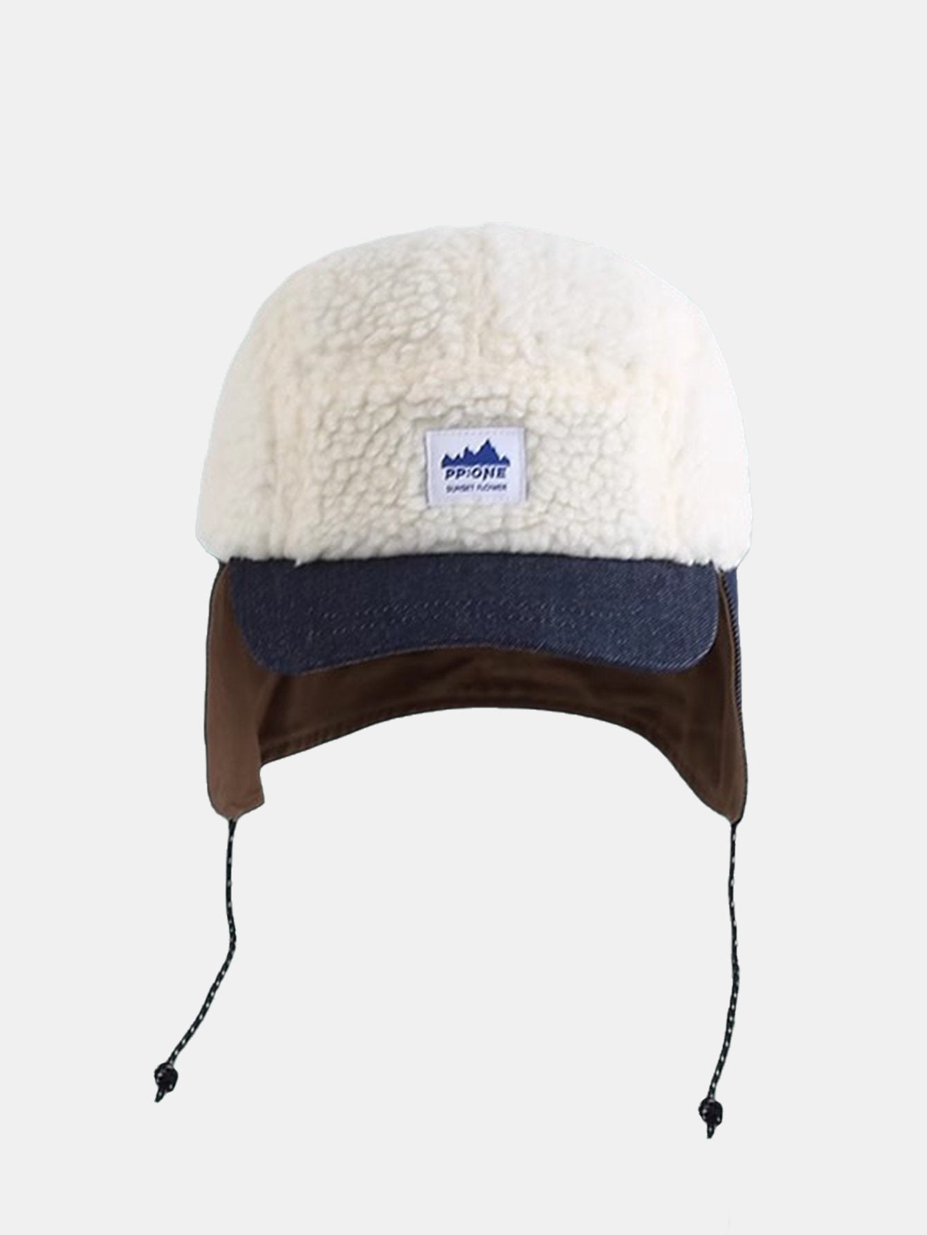 Earflaps Plush Baseball Cap