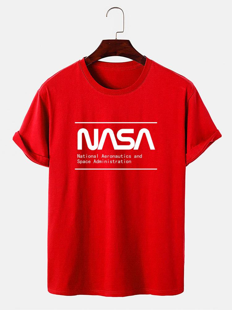 NASA Letters Print T-Shirt
