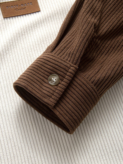 Two Tone Corduroy Shirt