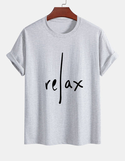 Regular Fit Relax Print Cotton T-Shirt