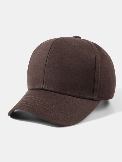 Plain Classic Cotton Baseball Cap