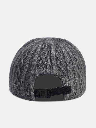 Jacquard Knit Baseball Cap