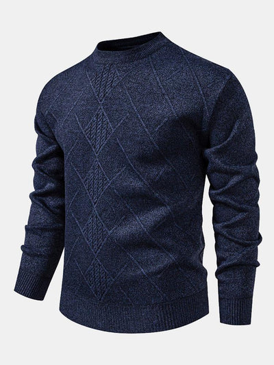 Geometric Rhombus Sweater