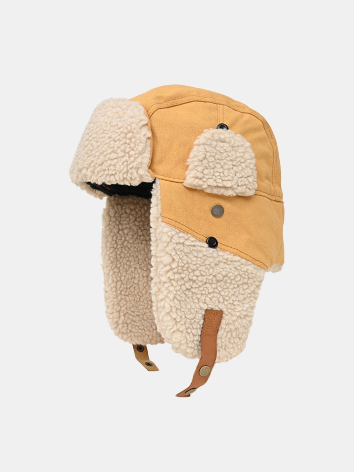 Warm Earflaps Plush Trooper Trapper Hat