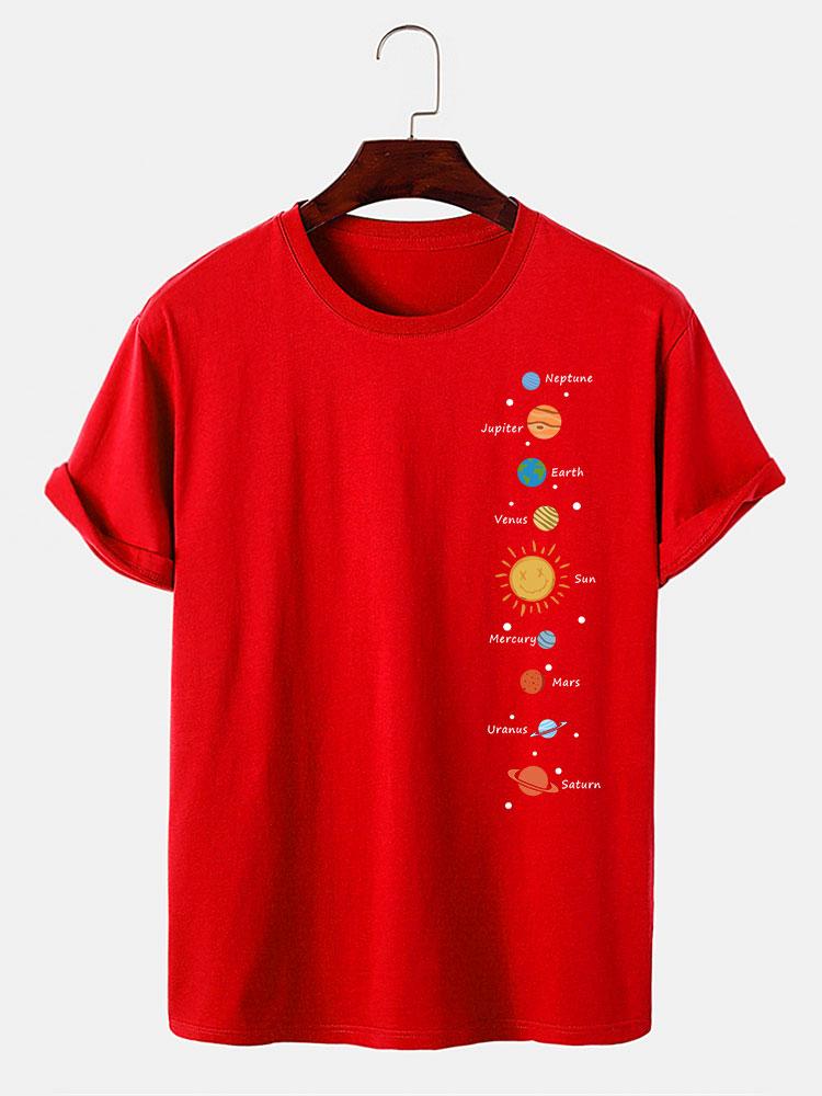 Planet Print T-Shirt