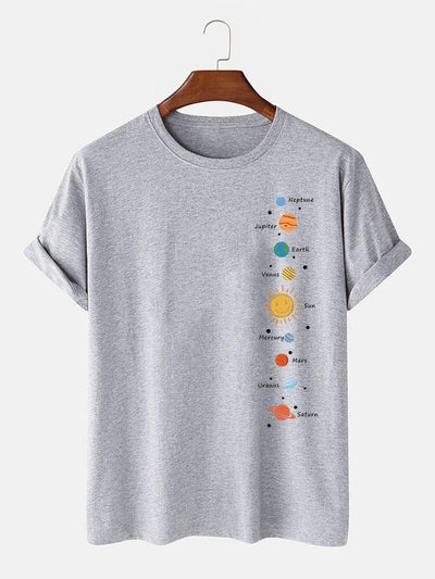 Planet Print T-Shirt