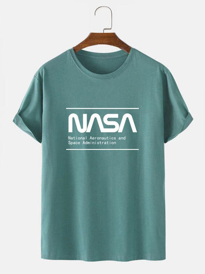 NASA Letters Print T-Shirt
