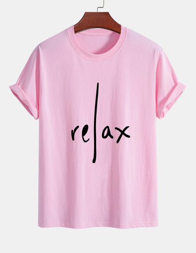 Regular Fit Relax Print Cotton T-Shirt