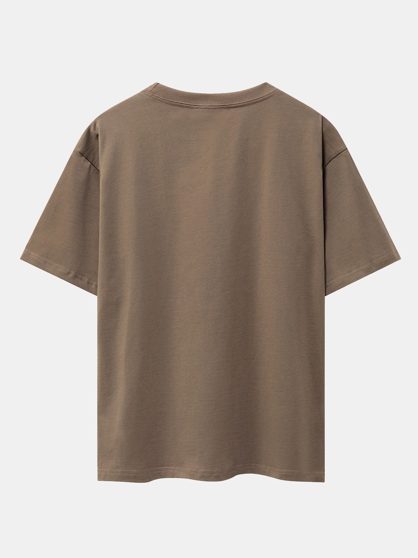 California Print Drop Shoulder Oversize T-Shirt
