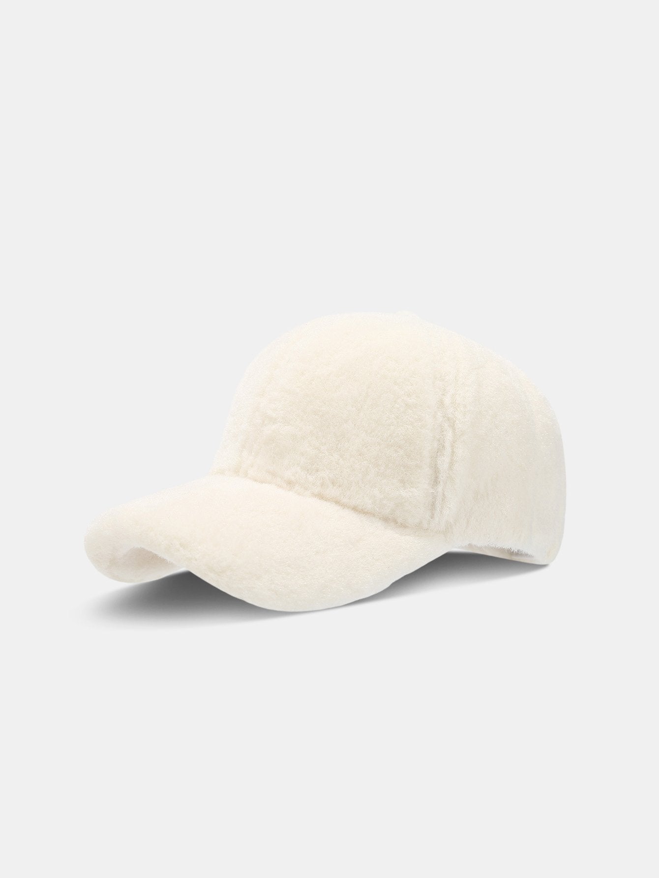 Faux Rabbit Fur Plush Warm Baseball Cap