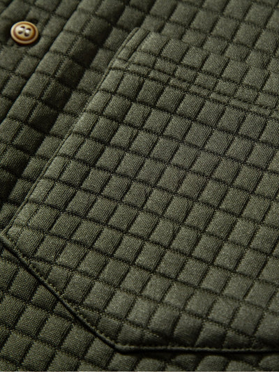 Waffle Polo With Pockets
