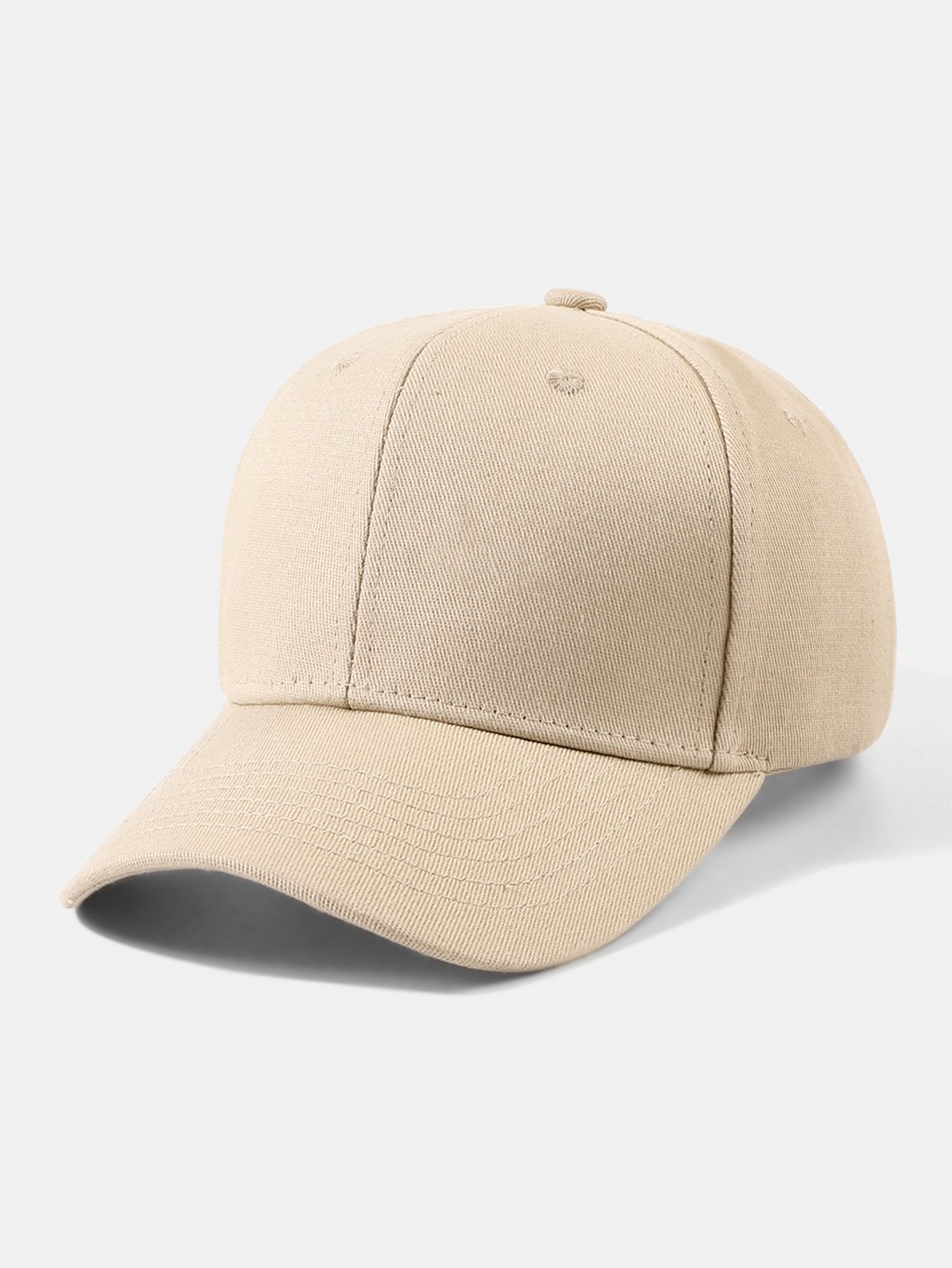 Plain Classic Cotton Baseball Cap