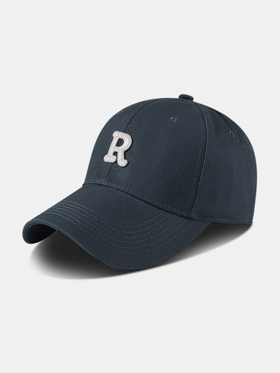 Letter R Cotton Baseball Cap