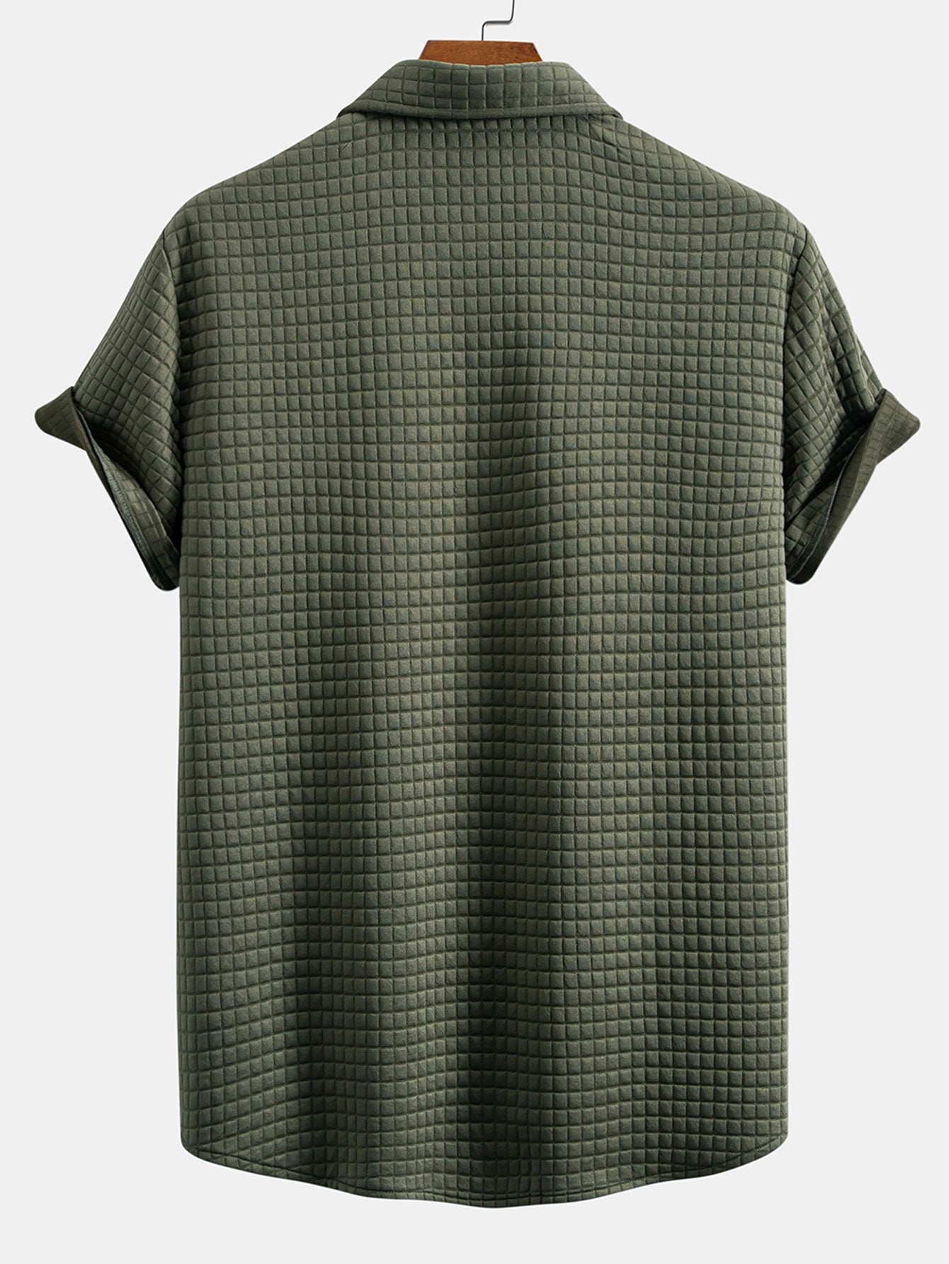 Short Sleeve Waffle Shirt