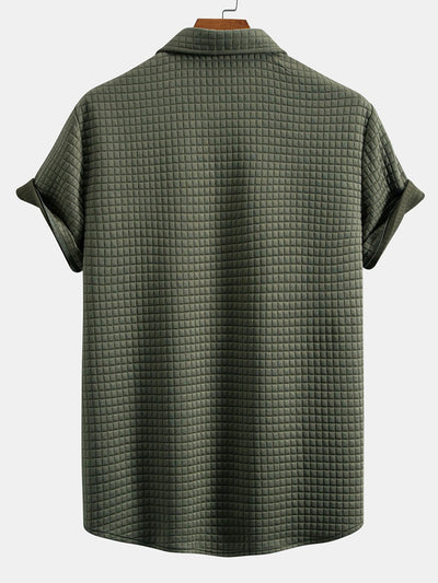 Short Sleeve Waffle Shirt