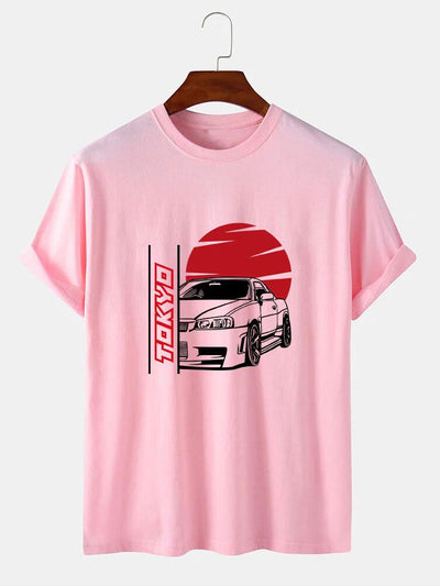 Tokyo Car Print T-Shirt