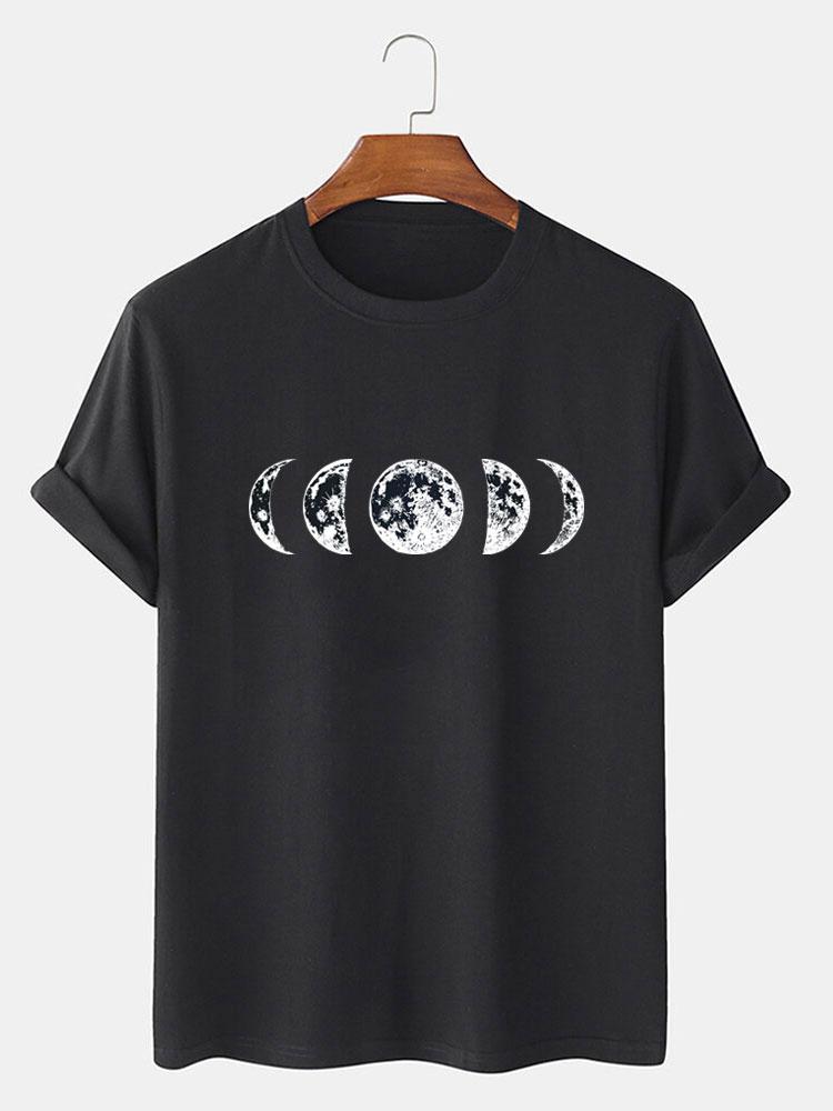 Moon Print T-Shirt