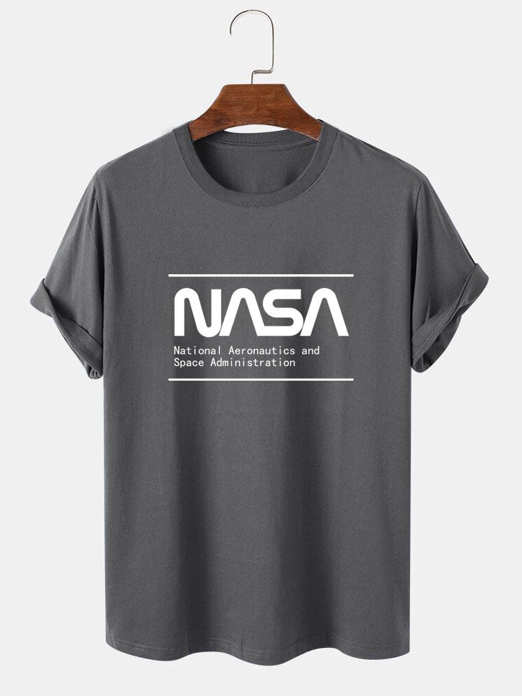 NASA Letters Print T-Shirt
