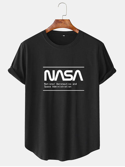 NASA Print Arc Hem T-Shirt