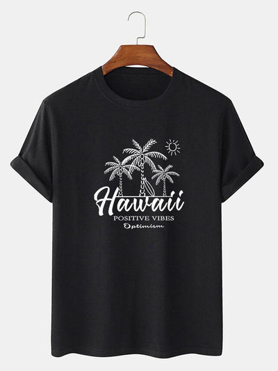 Hawaii Print T-Shirt