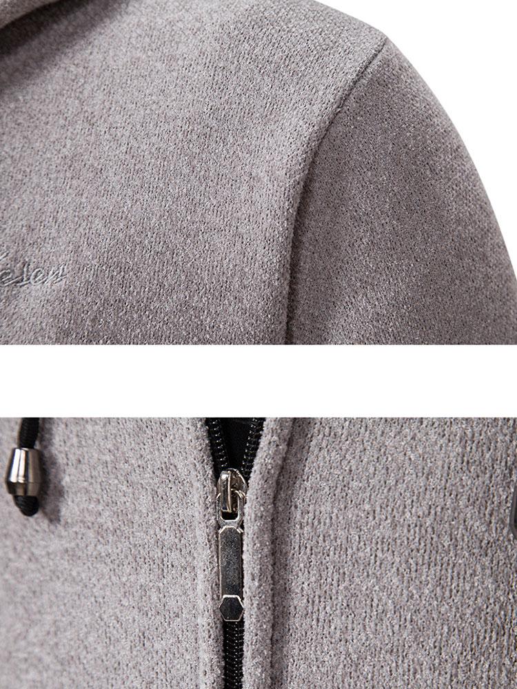 Zip Up Hooded Sweater