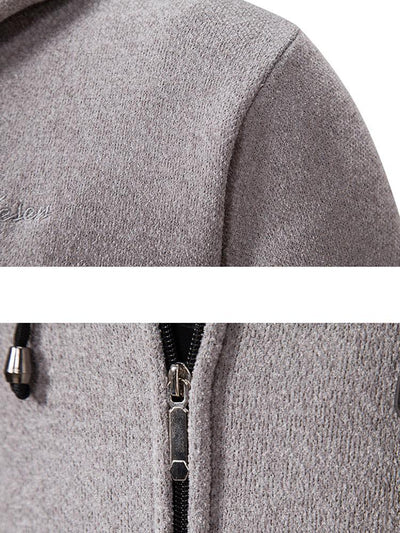 Zip Up Hooded Sweater