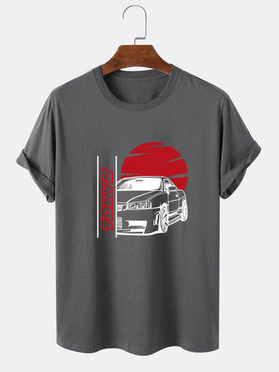 Tokyo Car Print T-Shirt