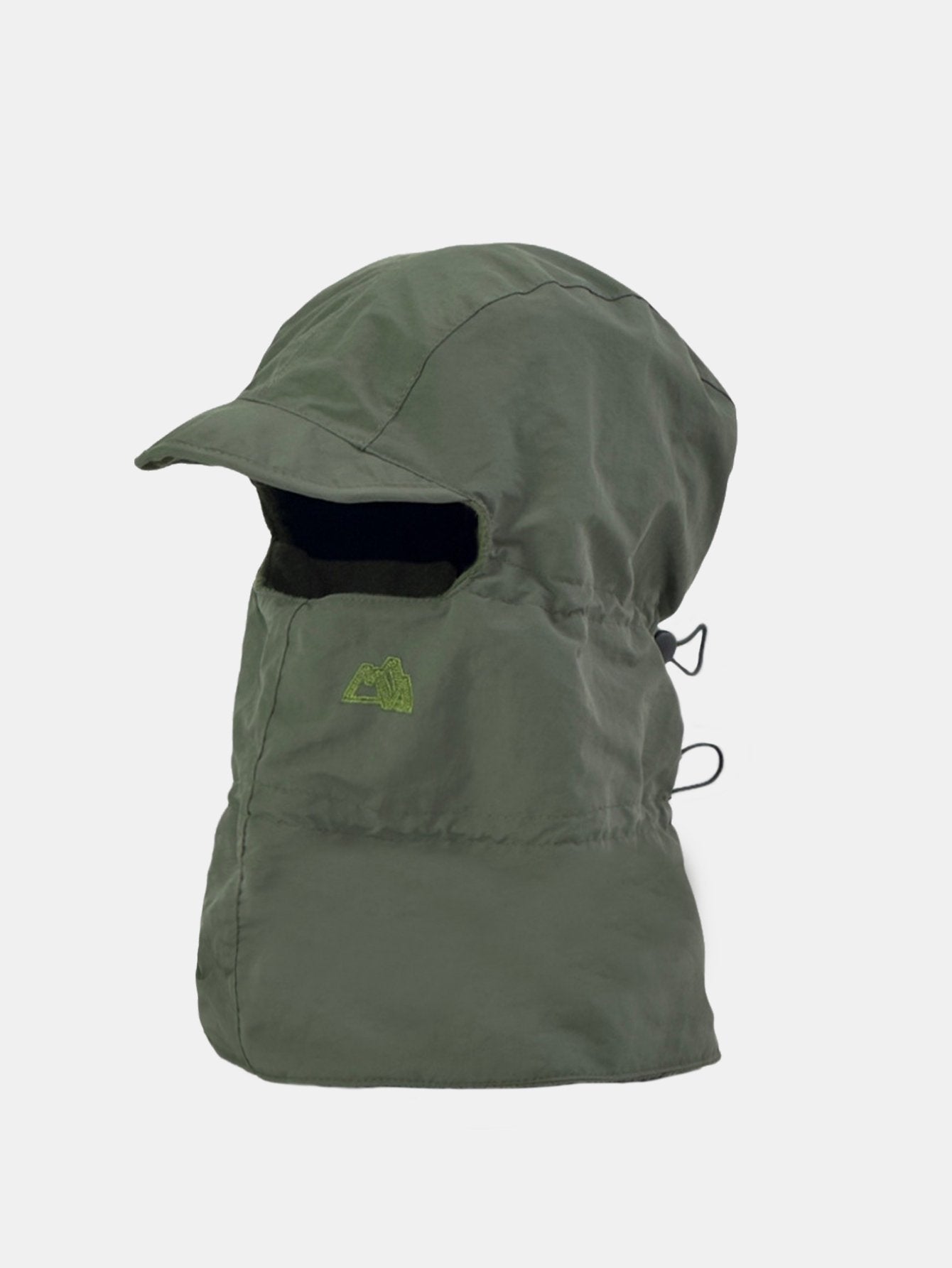 Fleece Lined Windproof Waterproof Cap With Neck Gaiter