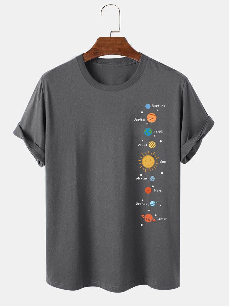 Planet Print T-Shirt