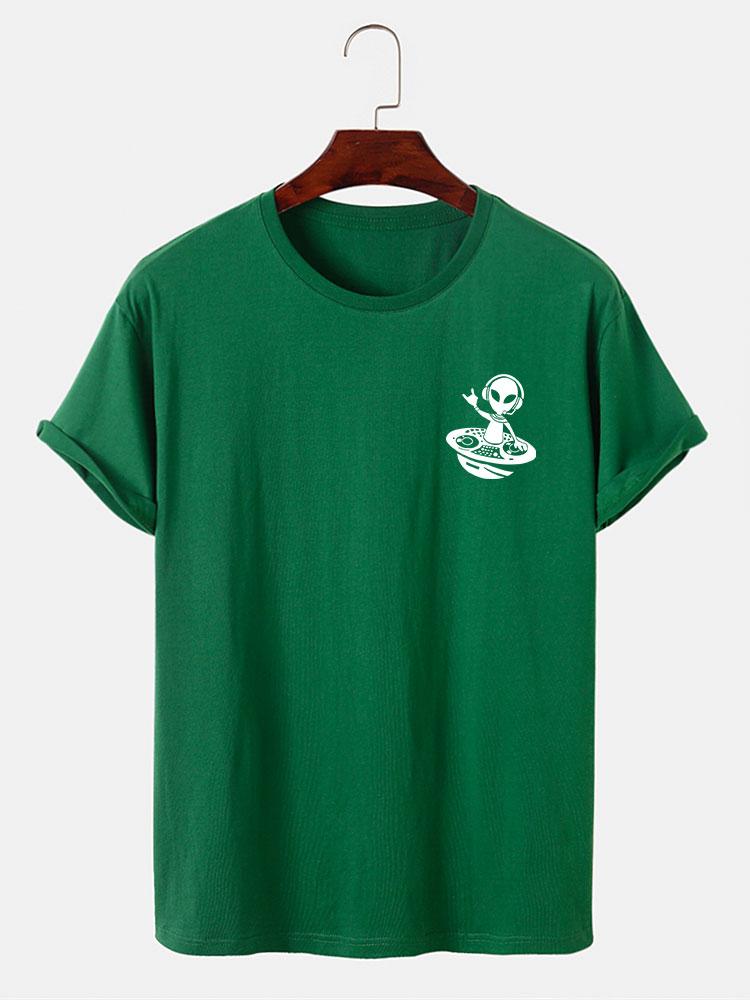 Alien Print T-Shirt