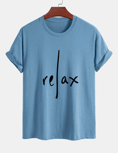 Regular Fit Relax Print Cotton T-Shirt