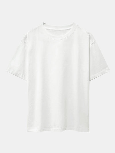 Cute Panda Back Print Oversize T-Shirt